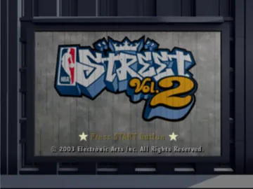 NBA Street Vol. 2 screen shot title